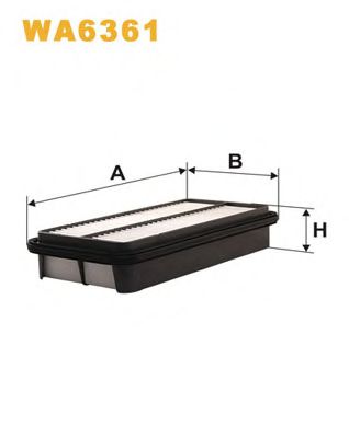 WIX FILTERS wa6361 -  Воздушный фильтр
